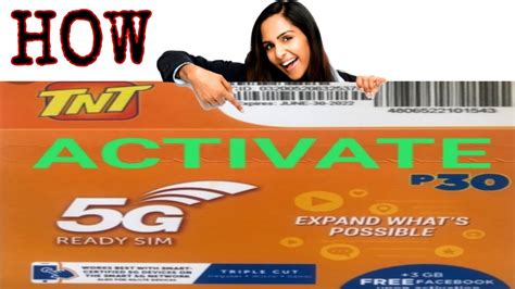 how to activate smart tnt sim|How to activate your .